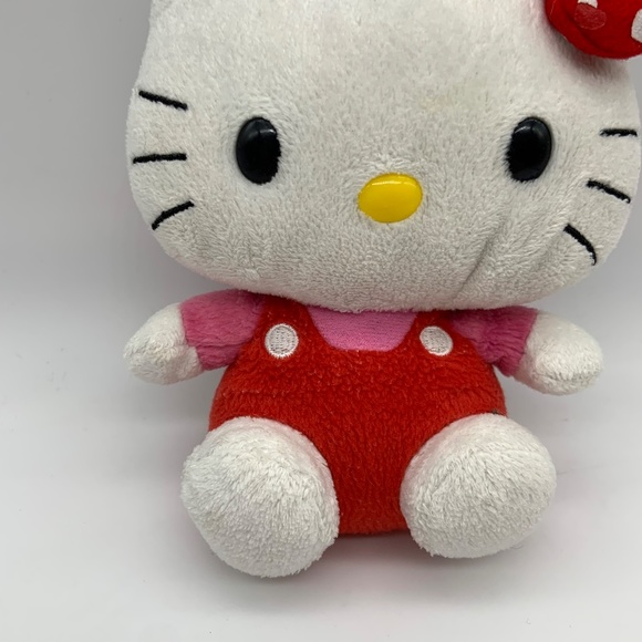 Ty Hello Kitty by Sanrio 2009 Beanie 6" Miniature Collectible Plush - Picture 3 of 9